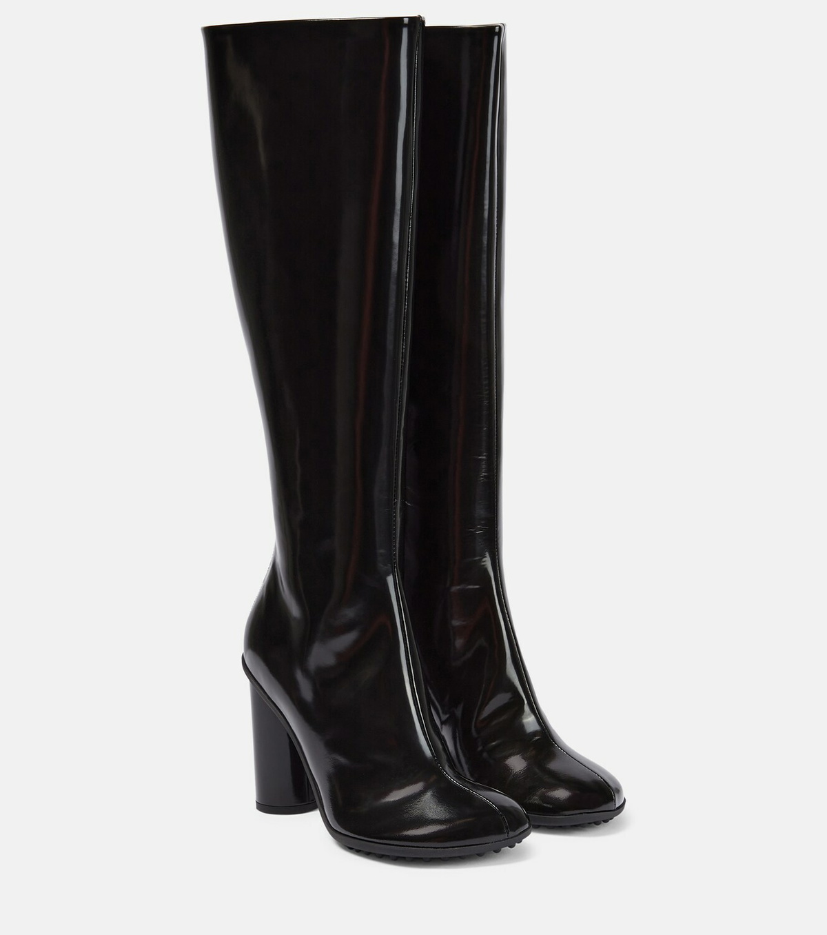 Bottega Veneta Atomic patent leather knee-high boots Bottega