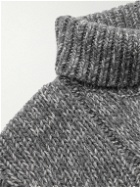 Brunello Cucinelli - Cable-Knit Cashmere Rollneck Sweater - Gray