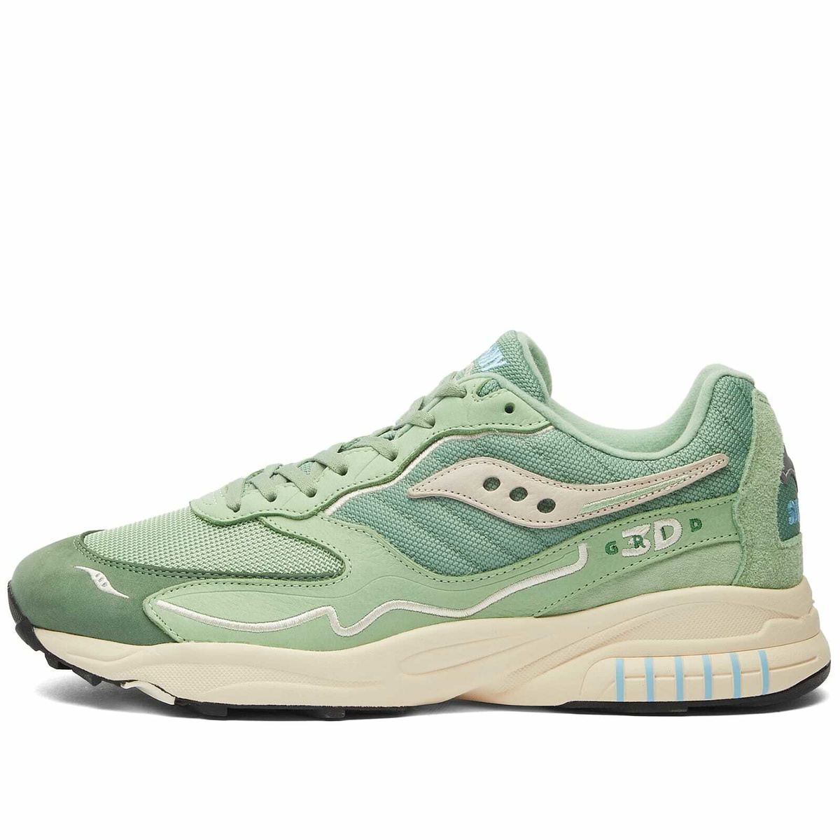 Saucony hurricane mens sale green