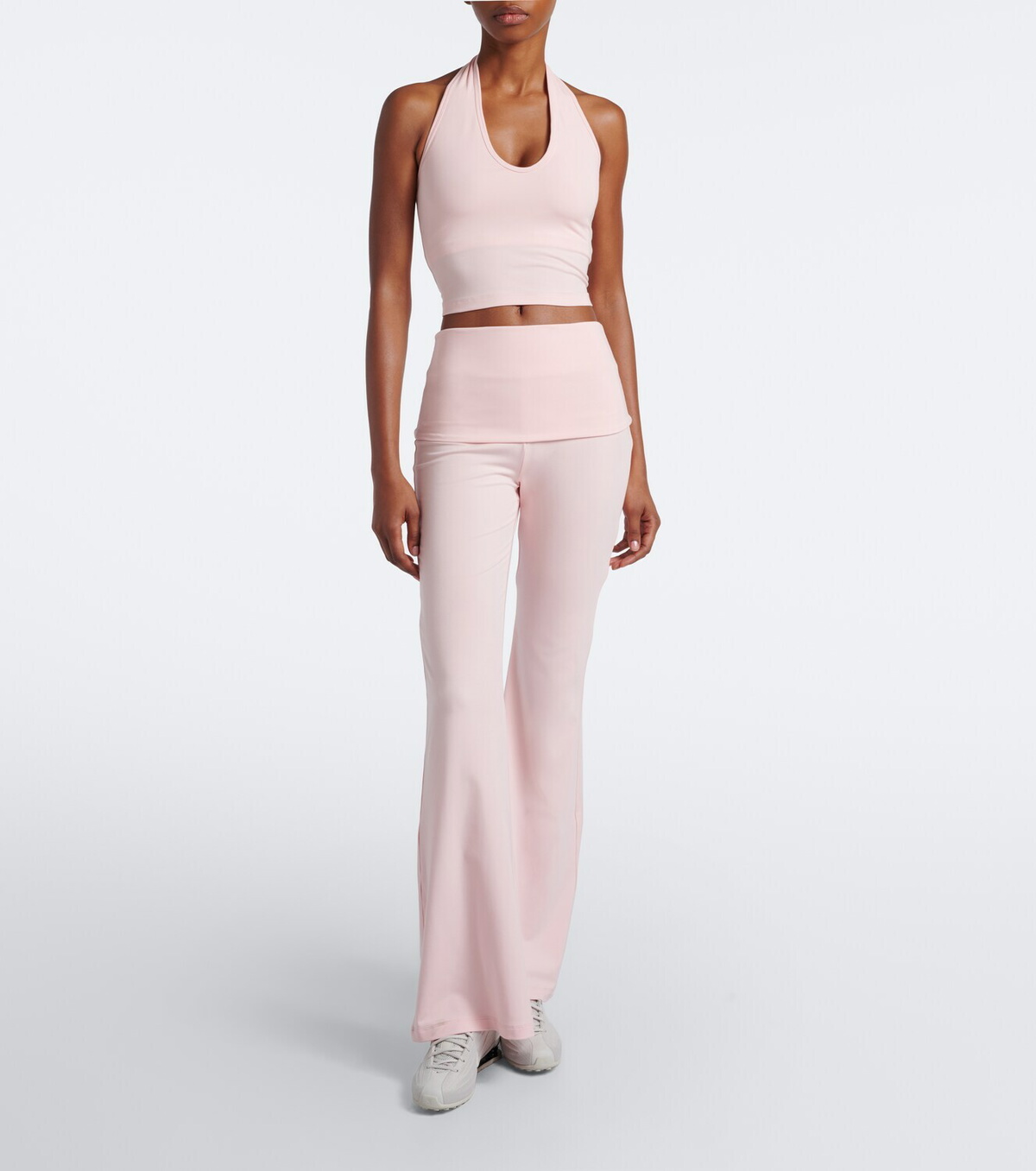 Norba Foldover flared leggings