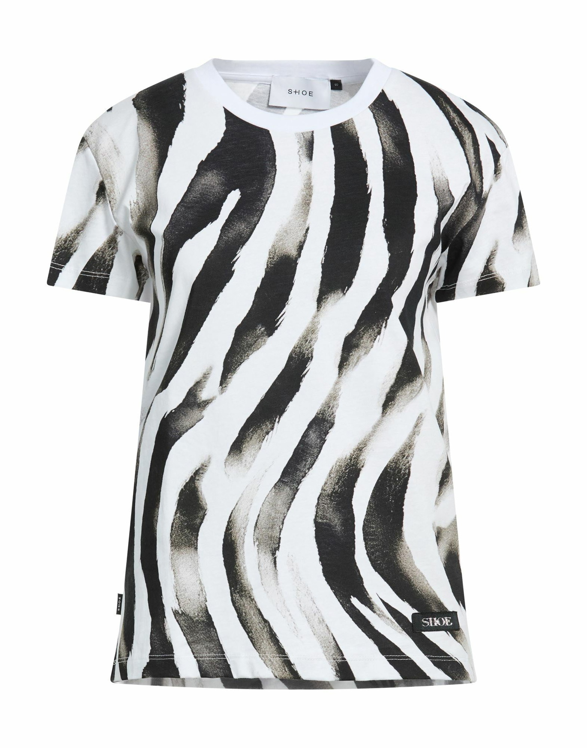Shoe Womens T-shirt in White