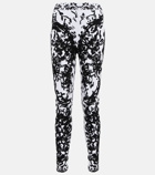 Alaïa Jacquard leggings