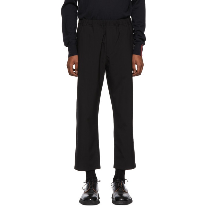 Photo: OAMC Black Wool Cropped Trousers