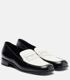 Givenchy Label leather loafers