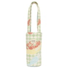 Damson Madder Women's Nonna House Kitchen Print - Wine Bag in Yellow/Green 