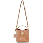 Mark Cross Beige Small Suede Murphy Bucket Bag