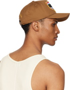 Dsquared2 Brown Logo Patch Baseball Cap