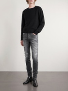 AMIRI - Hollywood Skinny-Fit Embellished Jeans - Black