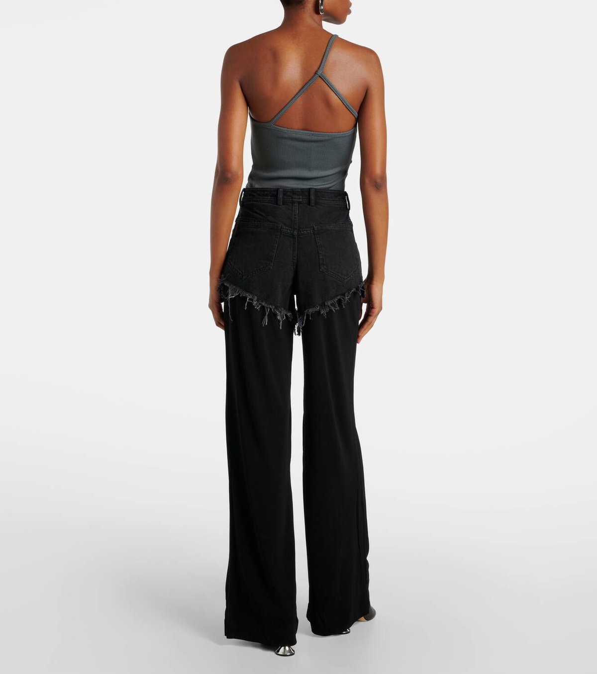 Christopher Esber Duke Splice layered straight jeans