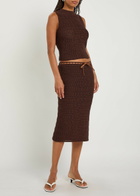 Tods Knit Cotton top Brown