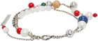 Dries Van Noten Double Chain Charm Bracelet