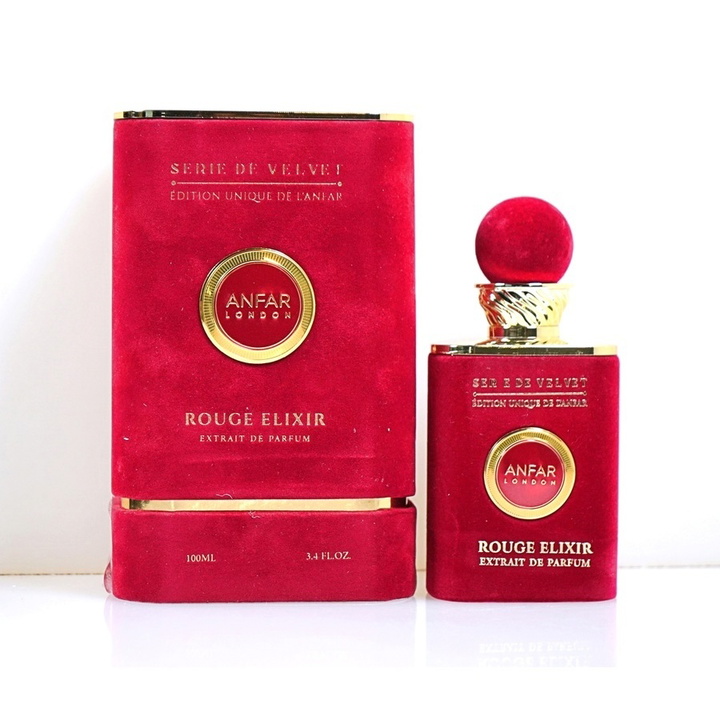 Photo: Anfar Ladies Serie De Velvet Rouge Elixir Extrait de Parfum Spray 3.3 oz Fragrances 6292257643503