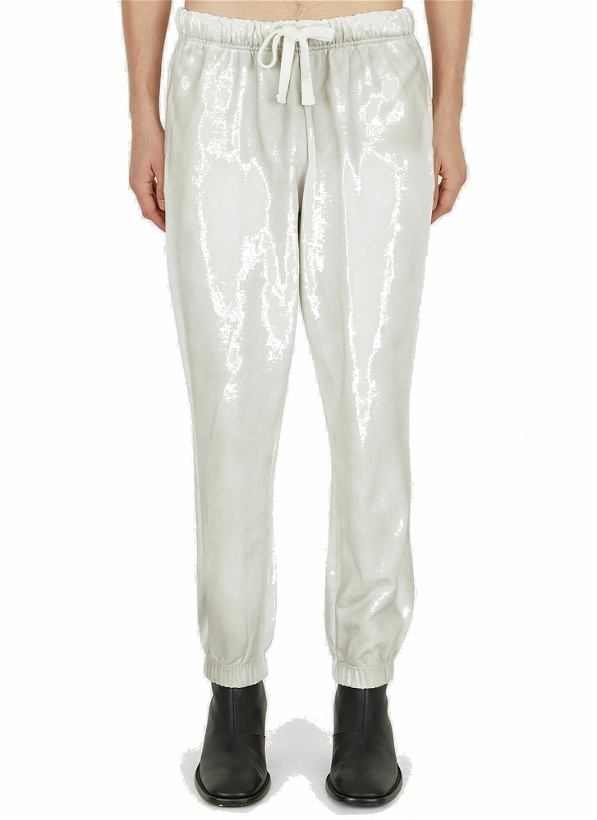 Photo: Washed Track Pants in White