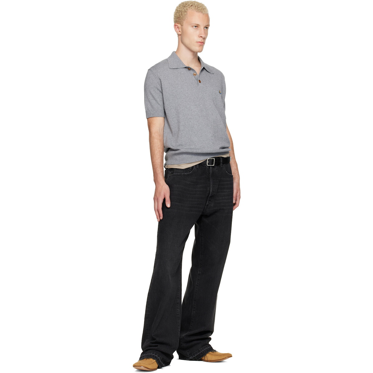 Vivienne Westwood Gray Mark Polo