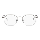 Paul Smith Silver Matte Brompton Glasses