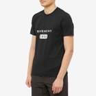 Givenchy Men's 1952 Reverse Logo T-Shirt in Black