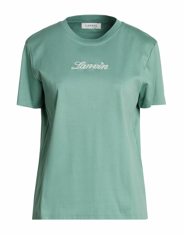 Photo: Lanvin Womens T-shirt in Sage green