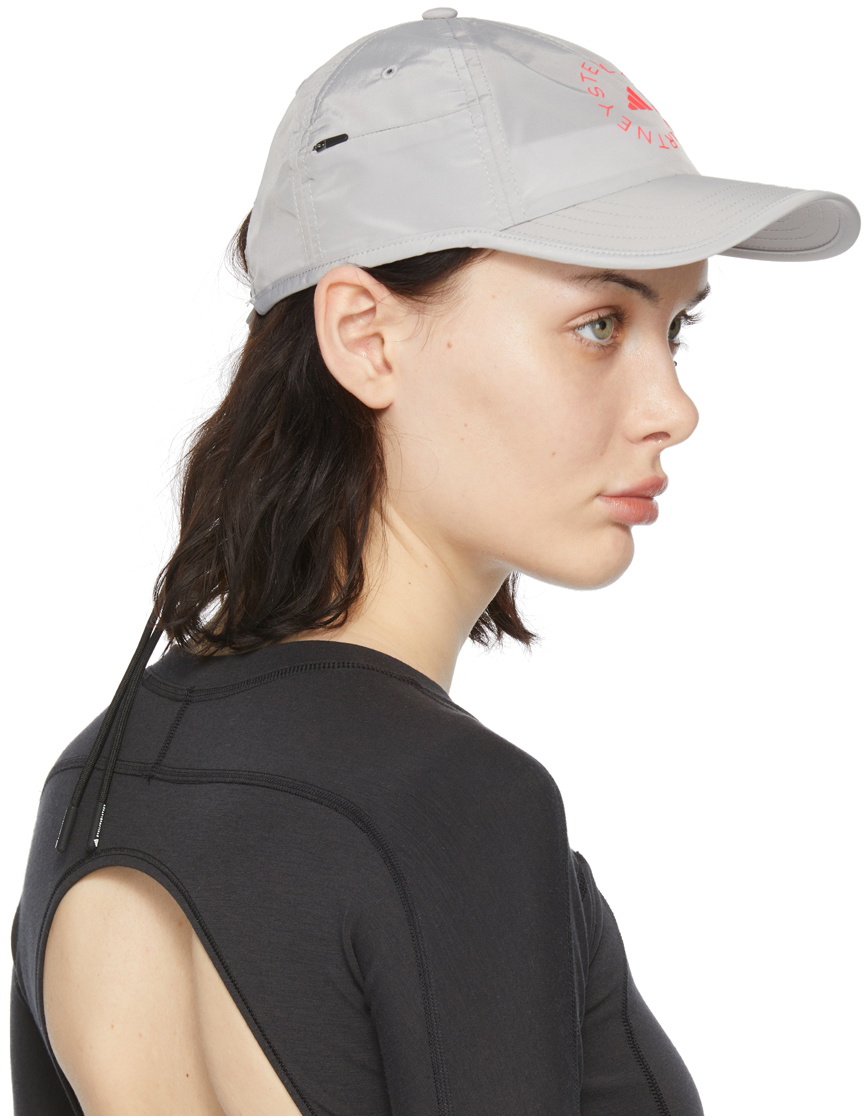 adidas by Stella McCartney Grey Logo Cap adidas by Stella McCartney