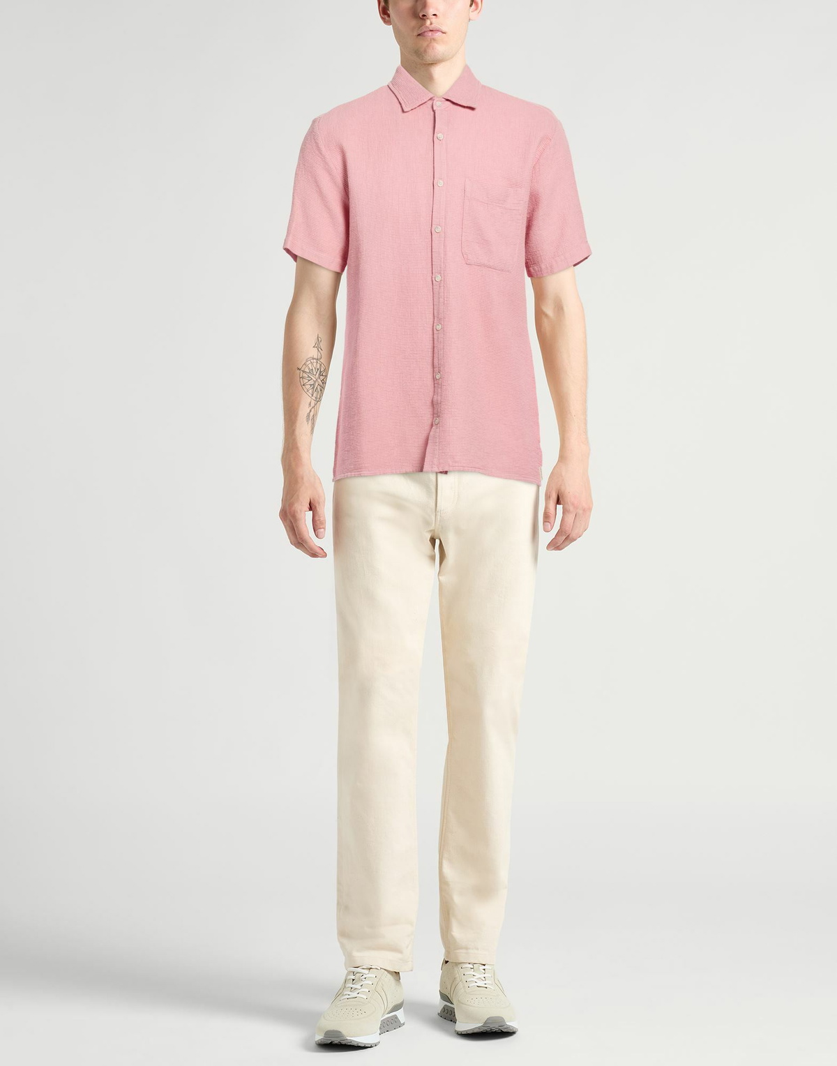 Crossley Mens Shirt in Pink