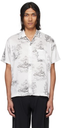 Coperni White Printed Shirt