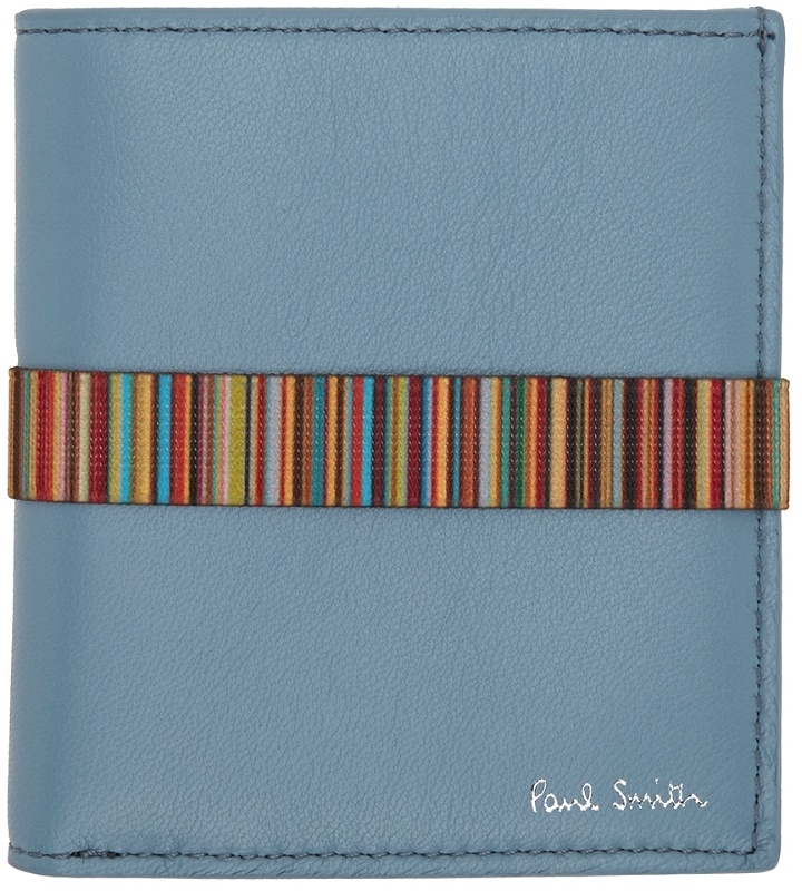 Photo: Paul Smith Blue Band Bifold Wallet