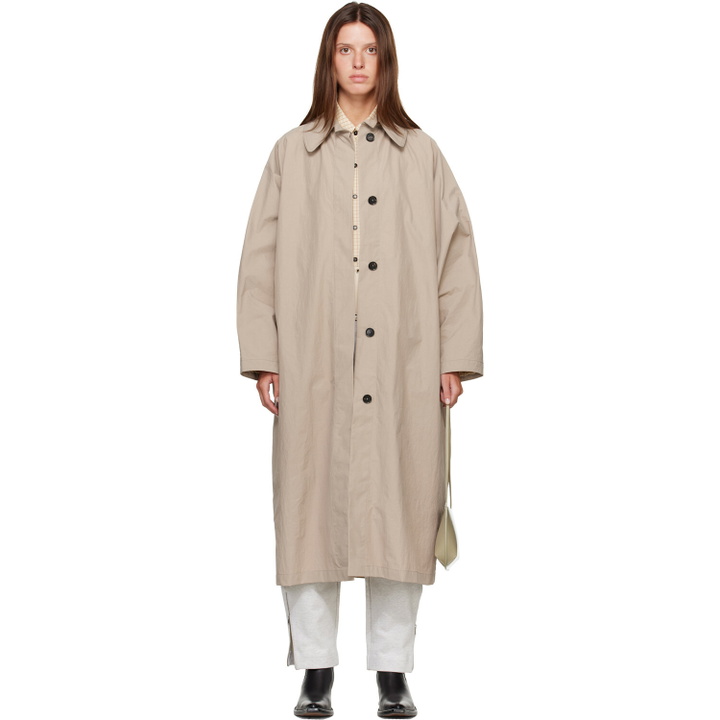 Photo: Cordera Beige Batwing Trench Coat