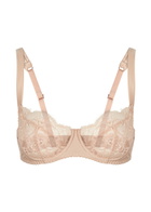 Fleur OF England Signature Lace Balcony bra Nude