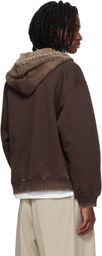 MMIC Brown Dusk Zip Up Hoodie