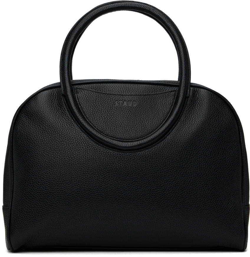 Staud Black Maude Bowler Bag