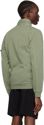 Stone Island Green Old Treatment Sweatshirt