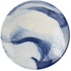 1882 Ltd. Blue & White Large Indigo Storm Serving Bowl