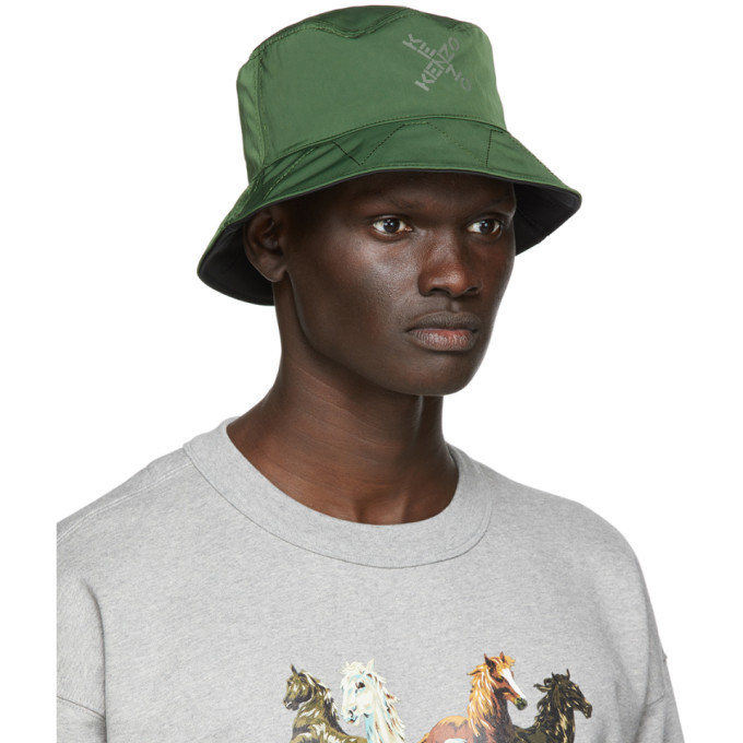 Prada green bucket online hat