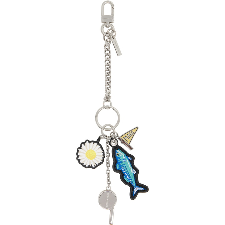 Photo: Marc Jacobs Silver Camp Whistle Cluster Bag Charm
