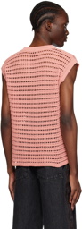 CMMN SWDN Pink Trace Vest