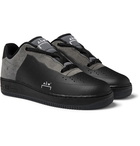 Nike - A-COLD-WALL* Air Force 1 Flyleather Sneakers - Men - Black