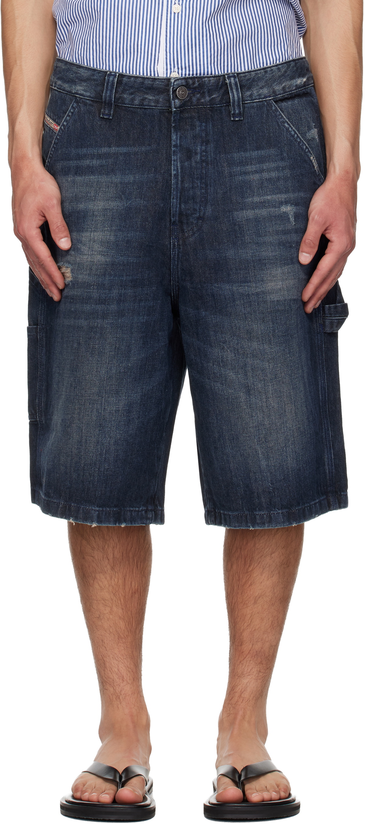 Diesel Black D-Arne Short-S Shorts Diesel