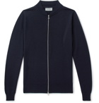 John Smedley - Maclean Slim-Fit Wool Cardigan - Blue