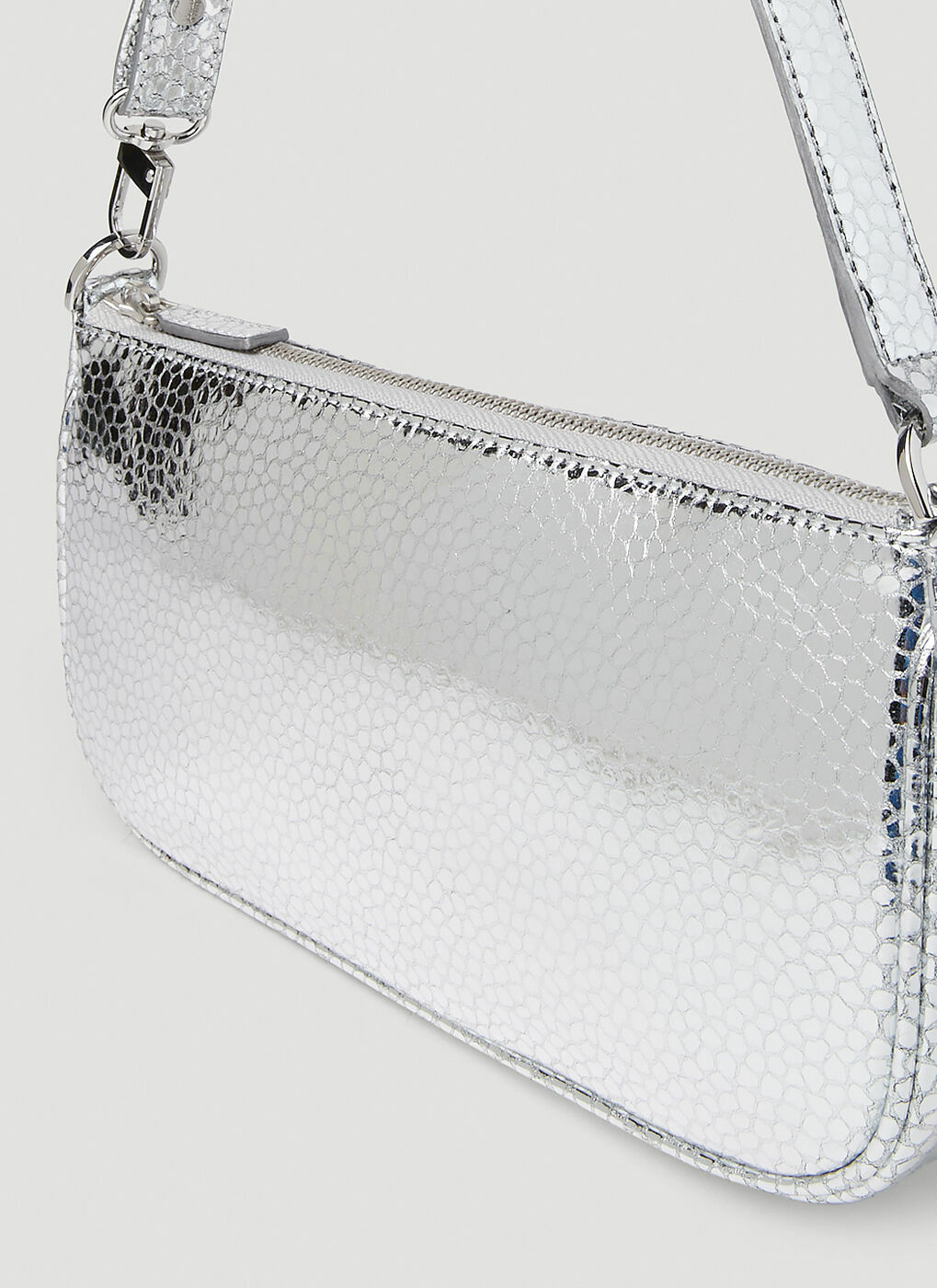 Rachel Shoulder Bag in Silver By Far