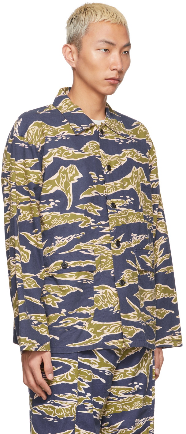 South2 West8 Purple Tiger Hunting Shirt South2 West8