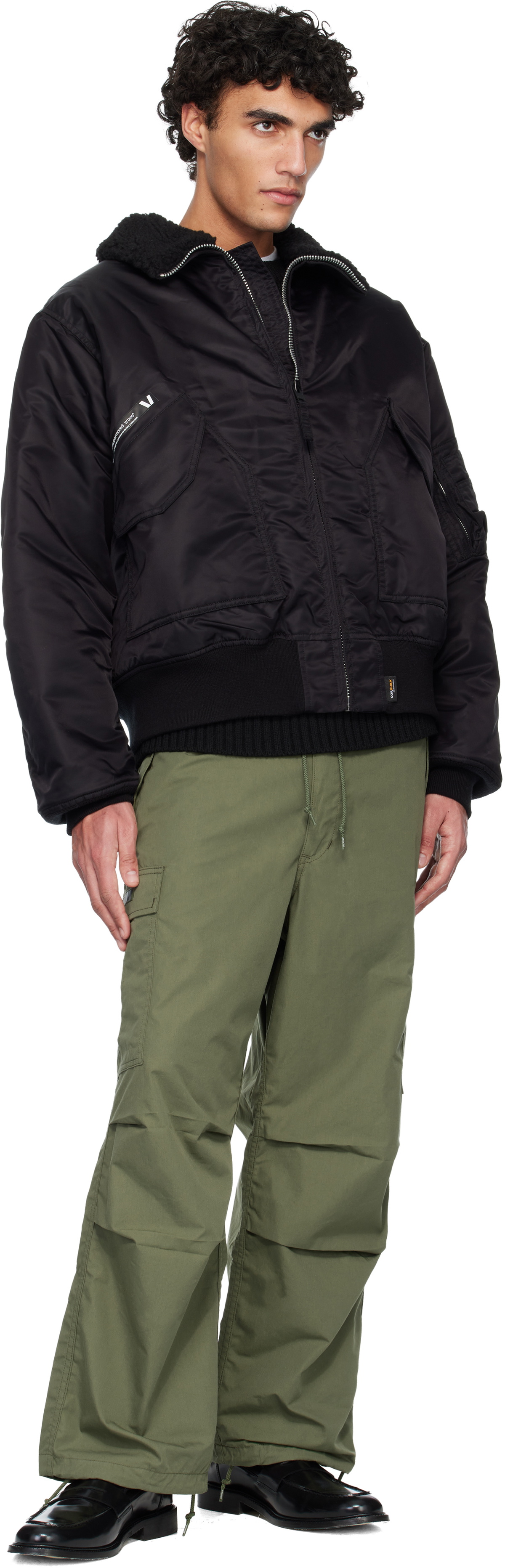 WTAPS Khaki Nyco Weather Cargo Pants
