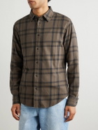 Rag & Bone - Tomlin Checked Cotton-Flannel Shirt - Brown