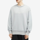 Comme des Garçons Homme Men's CdGH Embroidered Sweatshirt in Blue/Grey