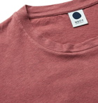 NN07 - Barry Linen and Cotton-Blend T-Shirt - Brick