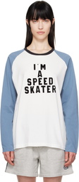 Bode White & Blue 'Skater' T-shirt