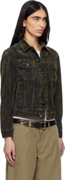 JEANERICA Khaki Elsa Denim Jacket