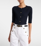 'S Max Mara Cropped virgin wool cardigan