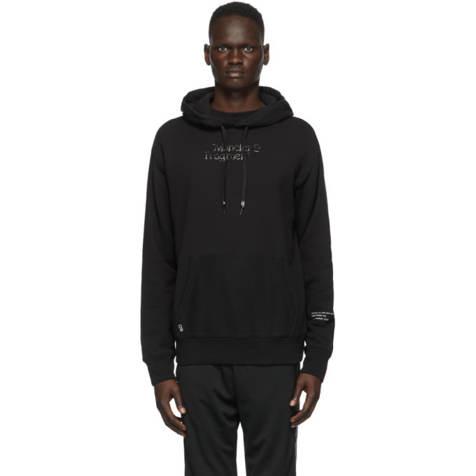 パーカー・フーディ MONCLER FRAGMENT HIROSHI FUJIWARA LOGO HOODIE Moncler Hiroshi Fujiwara x Fragment Fleece Zip-Up Hoodie