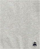 Brooks Brothers Men's Supima Cotton Long-Sleeve Logo T-Shirt | Grey Heather