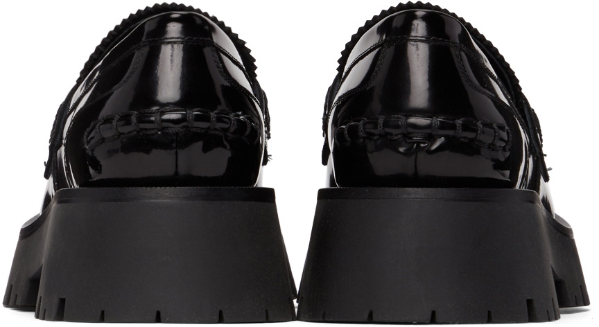 Alexander Wang Black Carter Lug Loafers