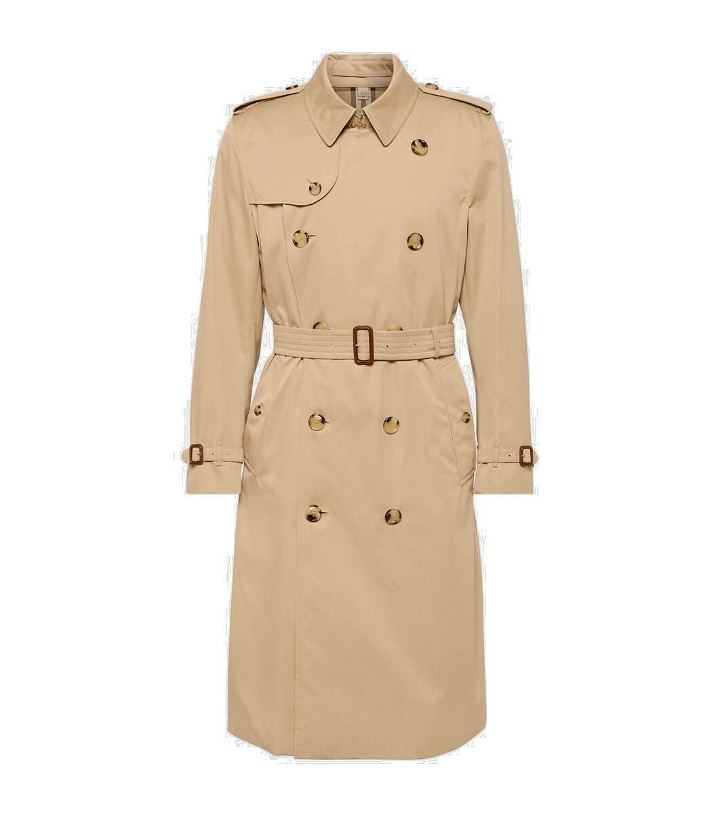 Photo: Burberry Double-breasted cotton trench coat